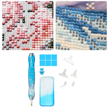 Load image into Gallery viewer, DIY Diamond Painting Pen Diamond Art Pen Diamond Painting Tools (14pcs Blue)
