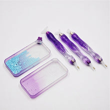 Load image into Gallery viewer, DIY Diamond Painting Pen Diamond Art Pen Diamond Painting Tools (27pcs Purple)
