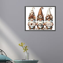 Load image into Gallery viewer, Diamond Painting - Full Round - Coffee Gnome (50*40CM)
