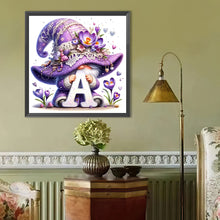 Load image into Gallery viewer, Diamond Painting - Full Round - Letter A Gnome (40*40CM)
