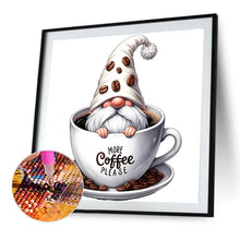 Load image into Gallery viewer, Diamond Painting - Full Round - Coffee Gnome (30*30CM)

