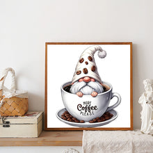 Load image into Gallery viewer, Diamond Painting - Full Round - Coffee Gnome (30*30CM)
