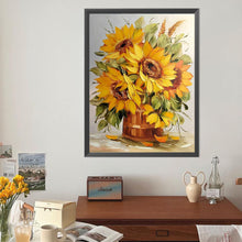 Load image into Gallery viewer, Diamond Painting - Full Round - Sunflower (40*50CM)
