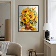 Load image into Gallery viewer, Diamond Painting - Full Round - Sunflower (40*50CM)

