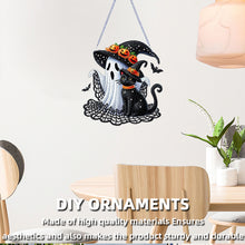Load image into Gallery viewer, Halloween Ghost Theme 2D Flat DIY Diamond Art Pendant Home Wall Decoration Craft
