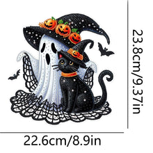 Load image into Gallery viewer, Halloween Ghost Theme 2D Flat DIY Diamond Art Pendant Home Wall Decoration Craft
