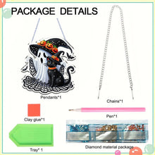 Load image into Gallery viewer, Halloween Ghost Theme 2D Flat DIY Diamond Art Pendant Home Wall Decoration Craft
