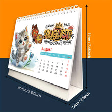 Load image into Gallery viewer, 2026 Calendar Diamond Painting Kit DIY Diamond Art Desk Calendar for Home Office
