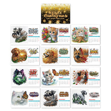Load image into Gallery viewer, 2026 Calendar Diamond Painting Kit DIY Diamond Art Desk Calendar for Home Office
