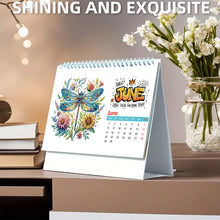 Load image into Gallery viewer, 2026 Calendar Diamond Painting Kit DIY Diamond Art Desk Calendar for Home Office

