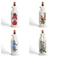 Load image into Gallery viewer, 4pcs DIY Diamond Painting Wine Bag Rhinestones Liquor Bottle Cover (Butterfly)
