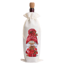 Load image into Gallery viewer, 4pcs DIY Diamond Painting Wine Bag Rhinestones Liquor Bottle Cover (Butterfly)
