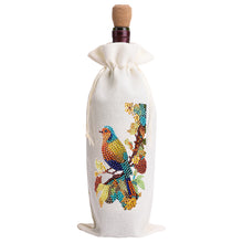 Load image into Gallery viewer, 4pcs DIY Diamond Painting Wine Bag Rhinestones Liquor Bottle Cover (Butterfly)
