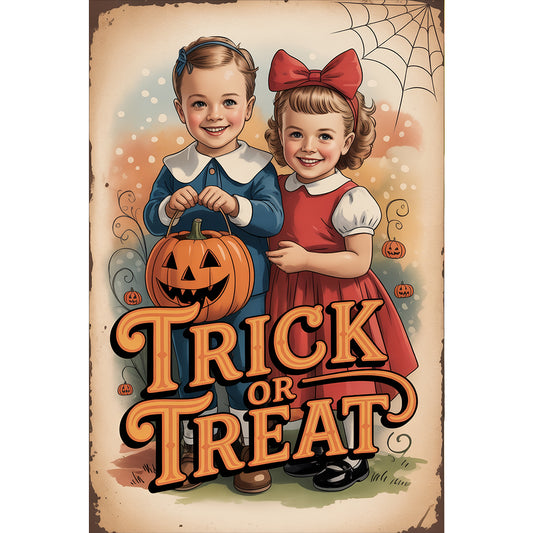 Diamond Painting - Full Round - Trick Or Treat (30*45CM)