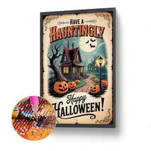 Load image into Gallery viewer, Diamond Painting - Full Round - Halloween Castle (30*45CM)
