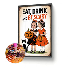 Load image into Gallery viewer, Diamond Painting - Full Round - Halloween Child (30*45CM)
