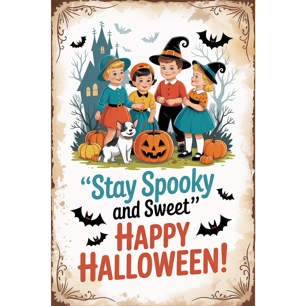 Diamond Painting - Full Round - Halloween Atmosphere (30*45CM)