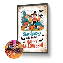 Load image into Gallery viewer, Diamond Painting - Full Round - Halloween Atmosphere (30*45CM)
