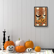 Load image into Gallery viewer, Diamond Painting - Full Round - Halloween Pumpkin (30*45CM)
