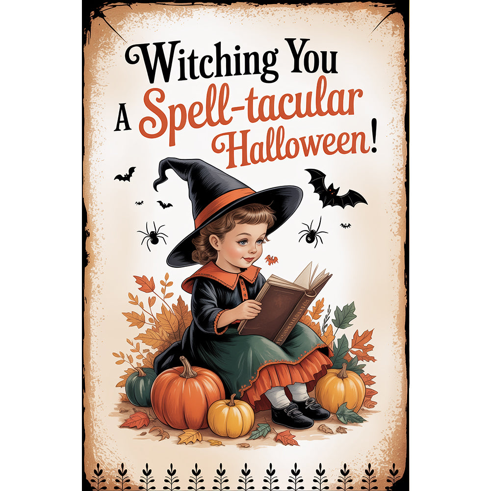 Diamond Painting - Full Round - Halloween (30*45CM)