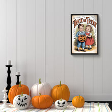 Load image into Gallery viewer, Diamond Painting - Full Round - Halloween Trick Or Treat (30*45CM)
