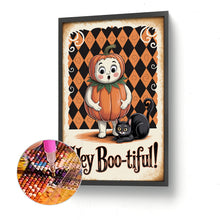 Load image into Gallery viewer, Diamond Painting - Full Round - Halloween Pumpkin Elf (30*45CM)
