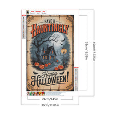 Load image into Gallery viewer, Diamond Painting - Full Round - Happy Halloween (30*45CM)
