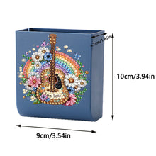 Load image into Gallery viewer, Guitar Rainbow DIY Diamond Painting Kit Wall-Mounted Phone Charging Station

