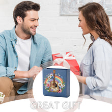 Load image into Gallery viewer, Guitar Rainbow DIY Diamond Painting Kit Wall-Mounted Phone Charging Station
