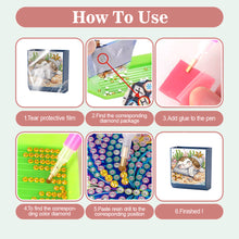 Load image into Gallery viewer, Turtle DIY Diamond Painting Kit Wall-Mounted Phone Charging Station Home Decor

