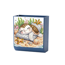 Load image into Gallery viewer, Turtle DIY Diamond Painting Kit Wall-Mounted Phone Charging Station Home Decor
