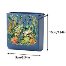 Load image into Gallery viewer, Water Turtle DIY Diamond Painting Kit Wall-Mounted Phone Charging Station Decor
