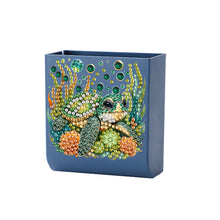 Load image into Gallery viewer, Water Turtle DIY Diamond Painting Kit Wall-Mounted Phone Charging Station Decor
