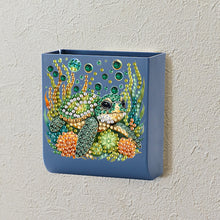Load image into Gallery viewer, Water Turtle DIY Diamond Painting Kit Wall-Mounted Phone Charging Station Decor
