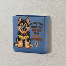 Load image into Gallery viewer, Dog DIY Diamond Painting Kit Wall-Mounted Phone Charging Station Home Decor
