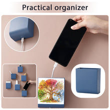 Load image into Gallery viewer, Tree DIY Diamond Painting Kit Wall-Mounted Phone Charging Station Home Decor
