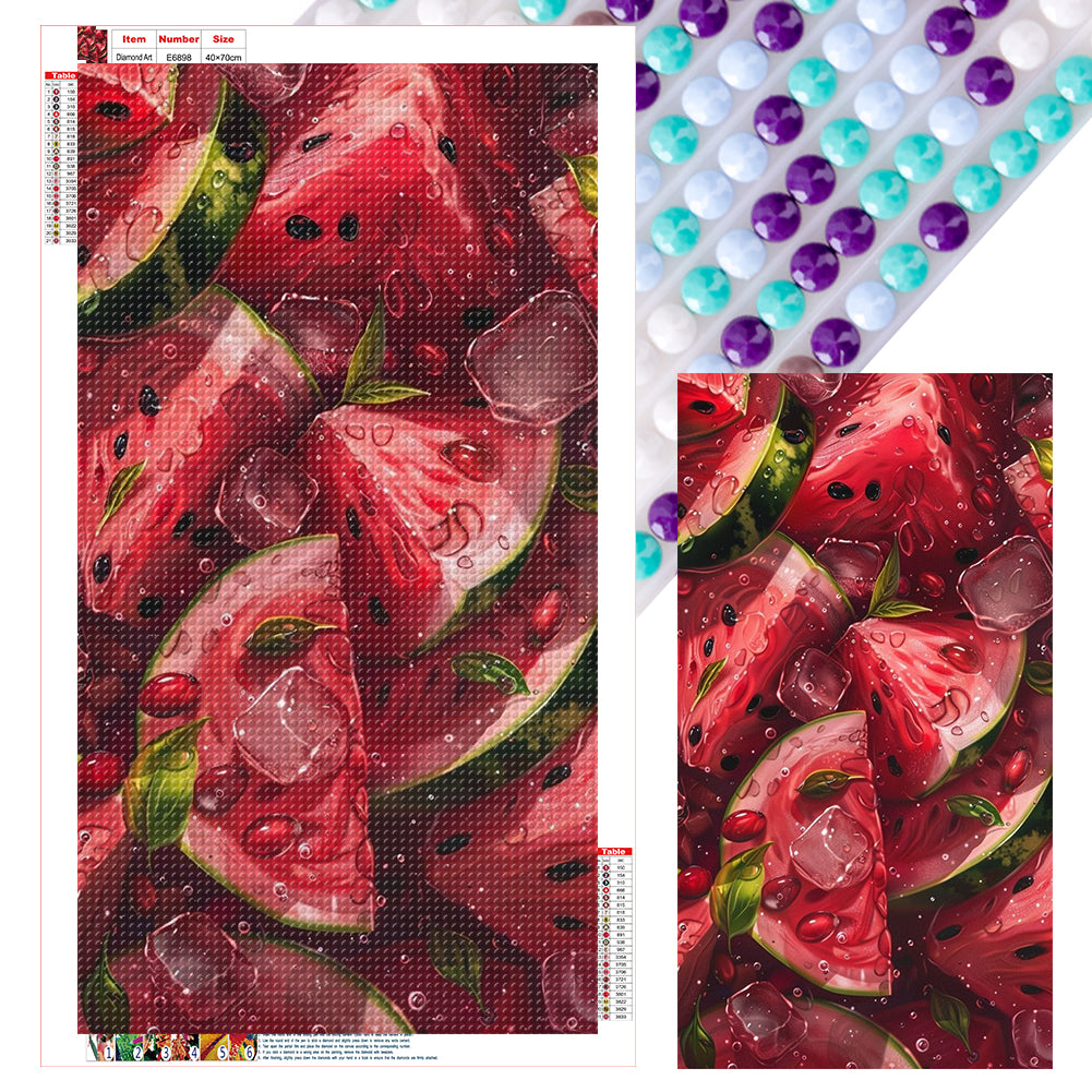 Diamond Painting - Full Round - Watermelon (40*70CM)