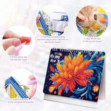 Load image into Gallery viewer, 2026 Calendar Diamond Painting Kit DIY Diamond Art Desk Calendar for Home Office

