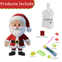Load image into Gallery viewer, Xmas Acrylic Shaking Head 5D DIY Diamond Art Tabletop Decorations (Santa Claus) Christmas
