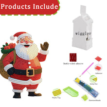 Load image into Gallery viewer, Xmas Acrylic Shaking Head 5D DIY Diamond Art Tabletop Decorations (Santa Claus) Christmas
