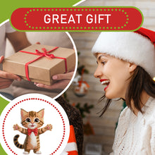 Load image into Gallery viewer, Xmas Acrylic Shaking Head 5D DIY Diamond Art Tabletop Decorations for Home (Cat)

