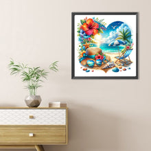 Load image into Gallery viewer, Diamond Painting - Full Round - Summer Beach (30*30CM)
