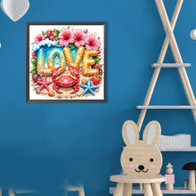 Load image into Gallery viewer, Diamond Painting - Full Round - Love The Beach (30*30CM)
