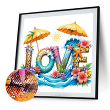 Load image into Gallery viewer, Diamond Painting - Full Round - Summer Beach Love (30*30CM)
