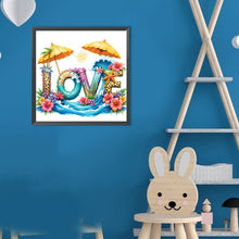 Load image into Gallery viewer, Diamond Painting - Full Round - Summer Beach Love (30*30CM)
