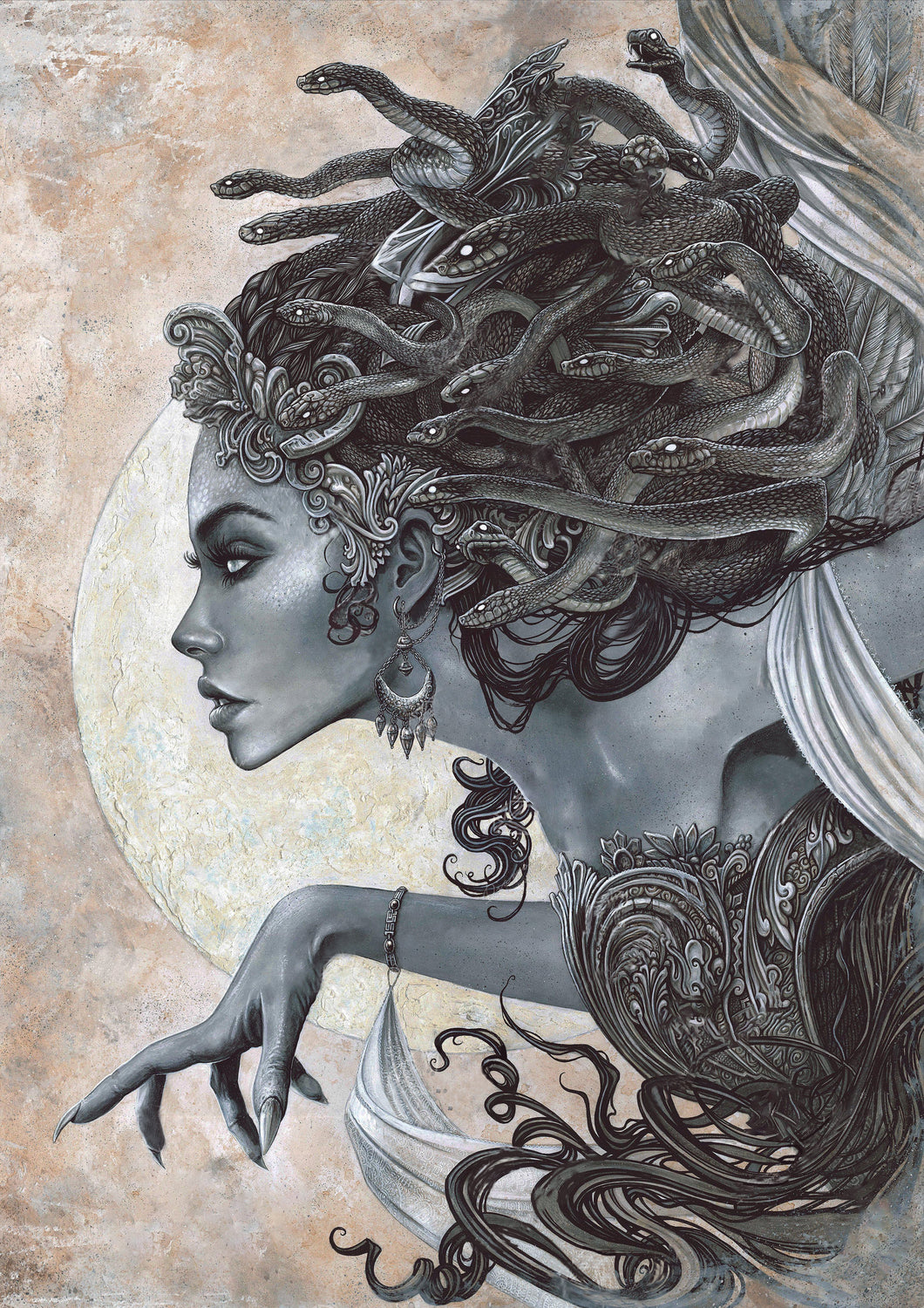 AB Diamond Painting - Full Square - Medusa (40*60CM)