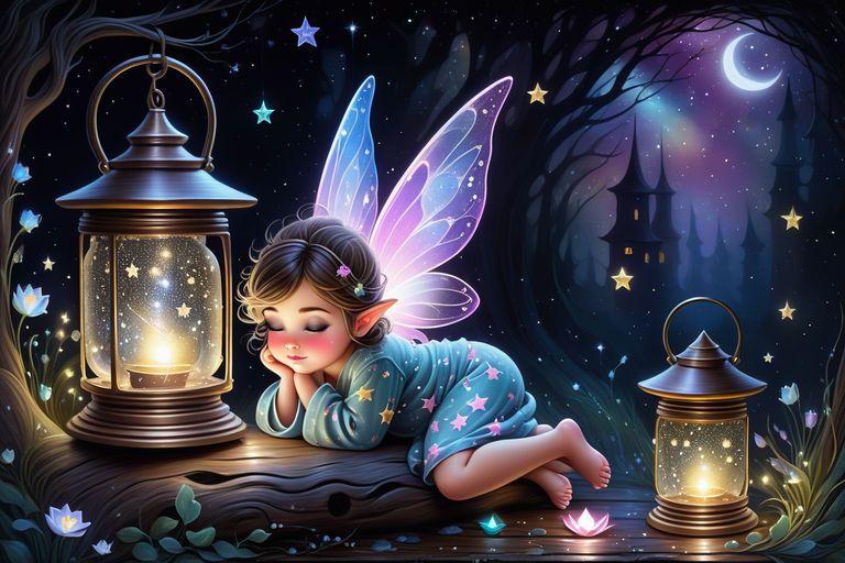 AB Diamond Painting - Full Round - Elf Girl (60*40CM)