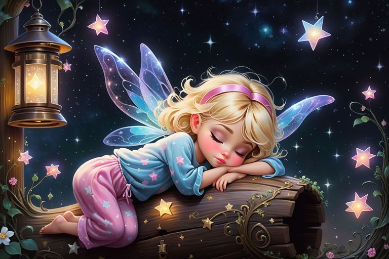 AB Diamond Painting - Full Round - Elf Girl (60*40CM)