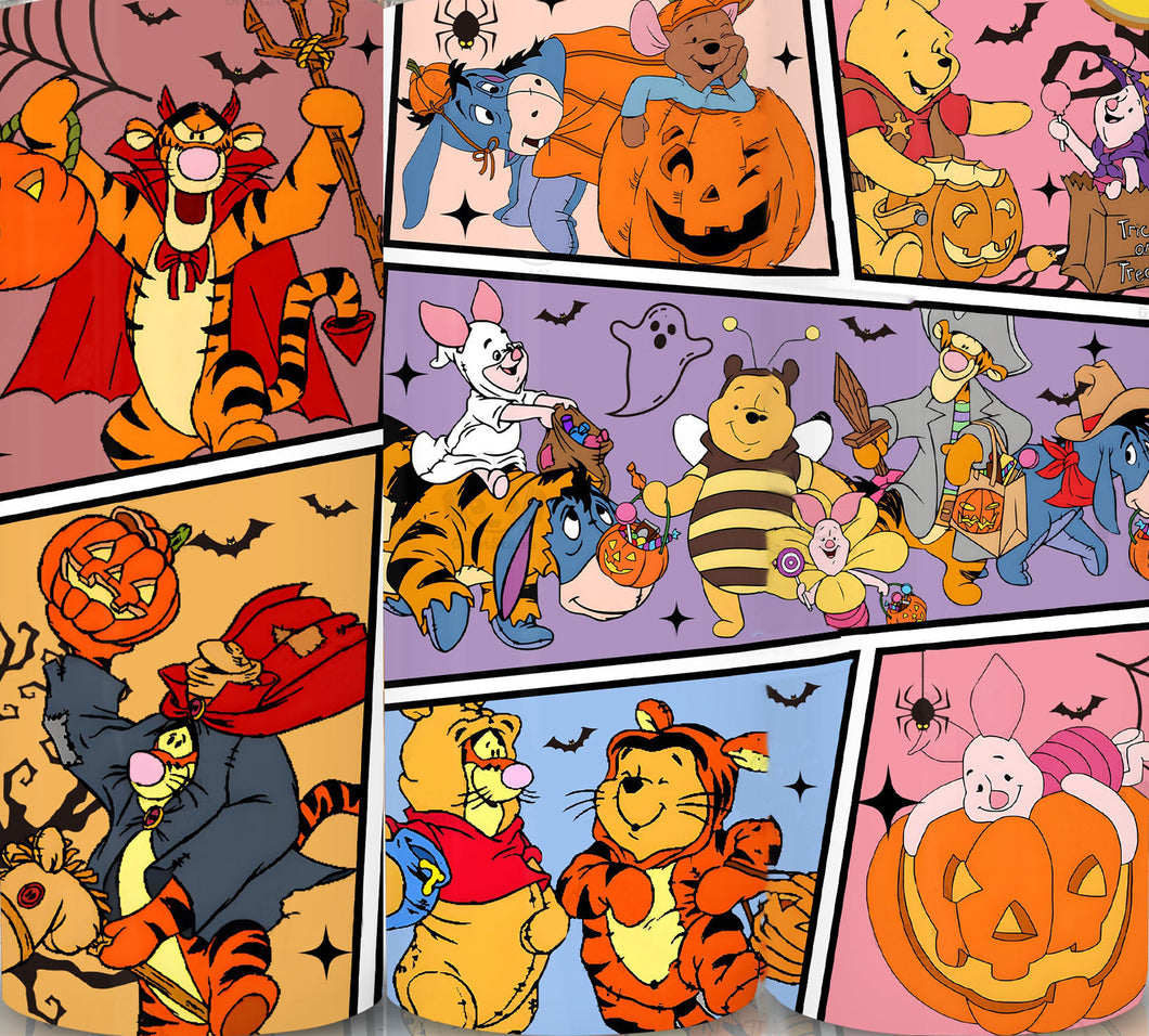 AB Diamond Painting - Full Round - Halloween Disney (50*45CM)