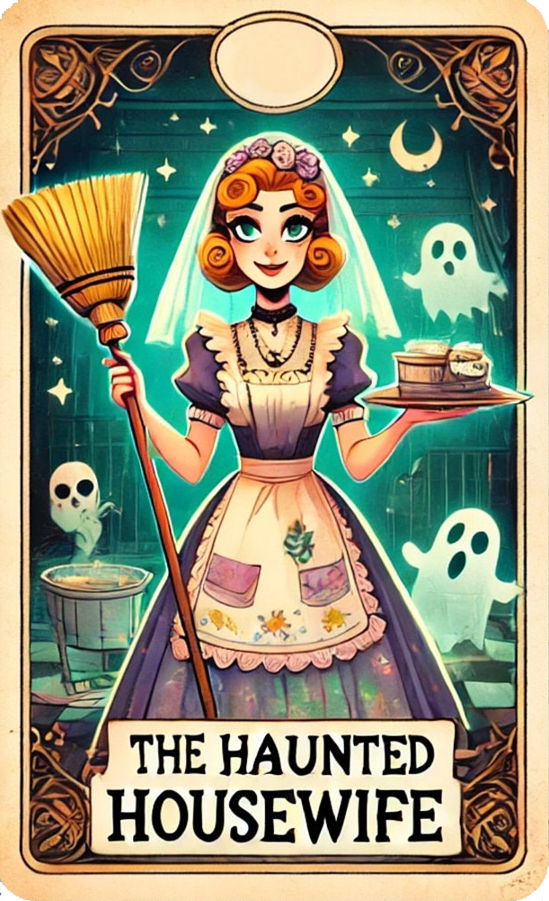 AB Diamond Painting - Full Round - Halloween Tarot (40*70CM)